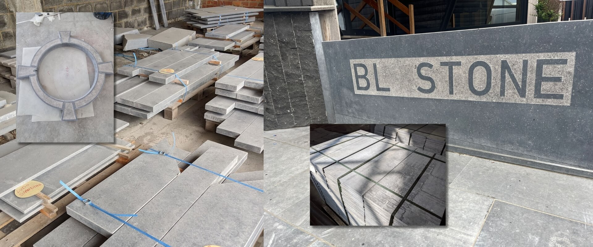 BL Stone Hornu Mons pierre bleue de Soignies sur mesure