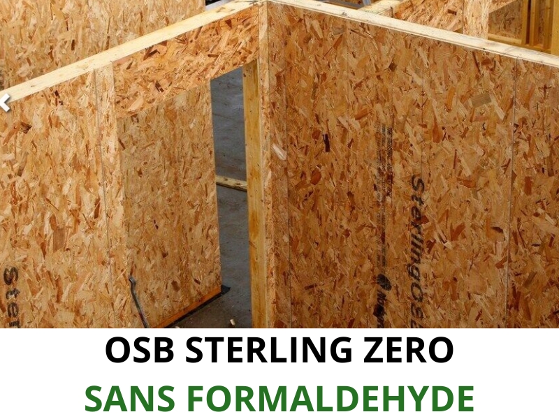 OSB Sterling zéro sans formaldéhyde